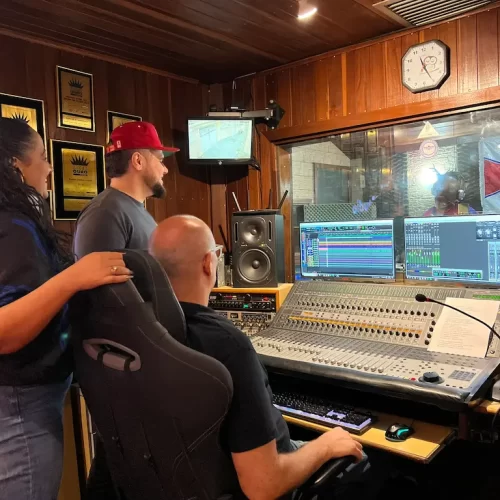 Liga-RJ studio de gravacão